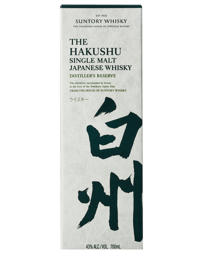 Hakushu Distiller's Reserve Single Malt Japanese Whisky 43% 700ml