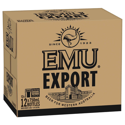 Emu Export 4.2% 750ml Bottle