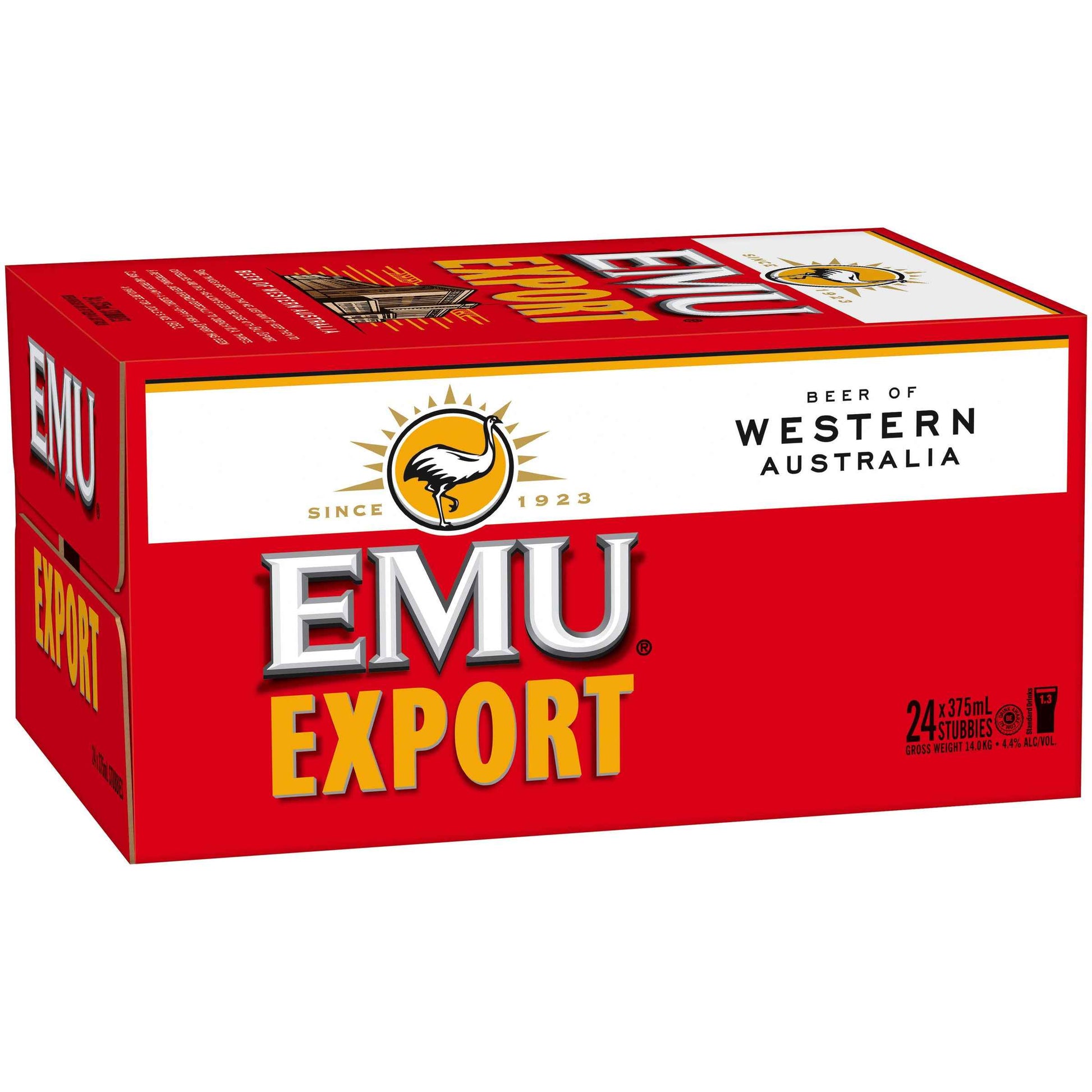 Emu Export 4.2% 375ml Bottle