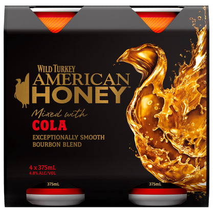Wild Turkey A/H Cola Can 375Ml