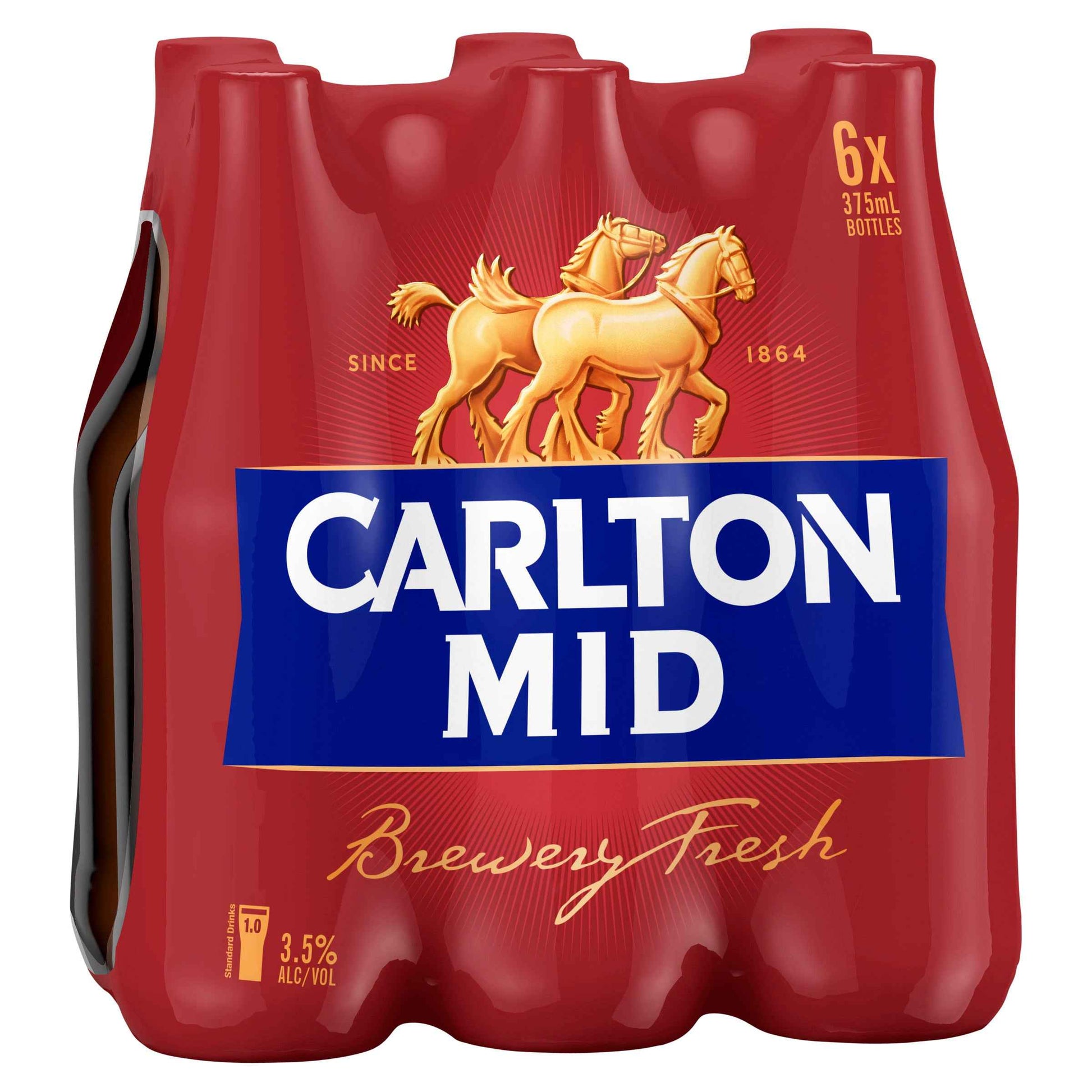 Carlton Mid 3.5% 375ml Bottle