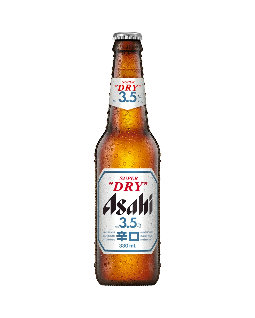 Asahi Super Dry 3.5% 330ml Bottle