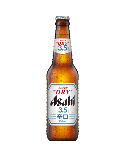 Asahi Super Dry 3.5% 330ml Bottle