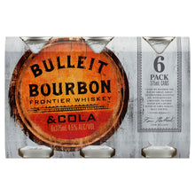 Bulleit & Cola 4.5% 375ml Can