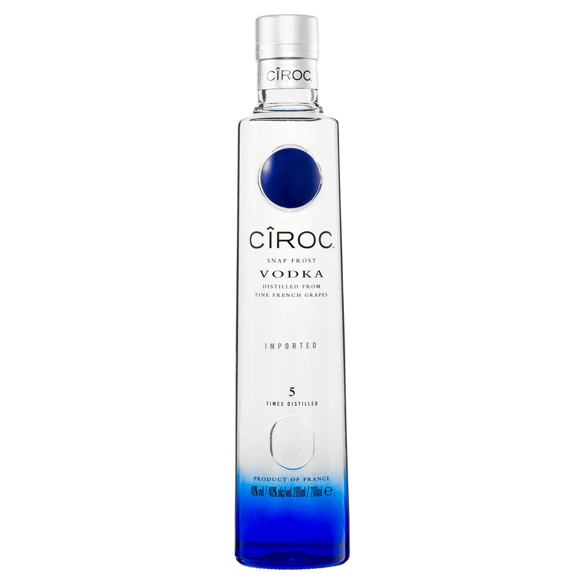 Bondi Blue Vodka 40% 750ml Bottle