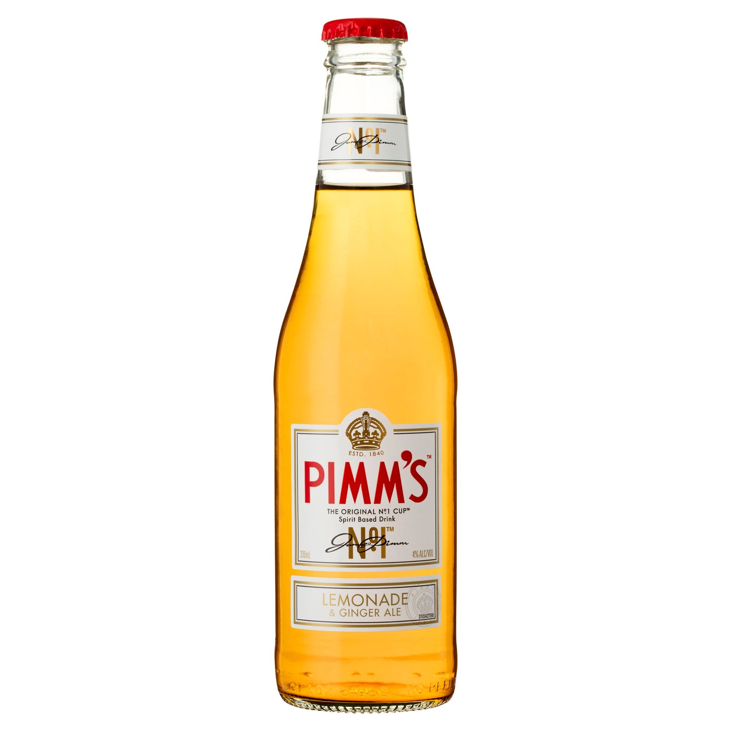 Pimms & Lemonade 4% Can 250ml 1/4pk