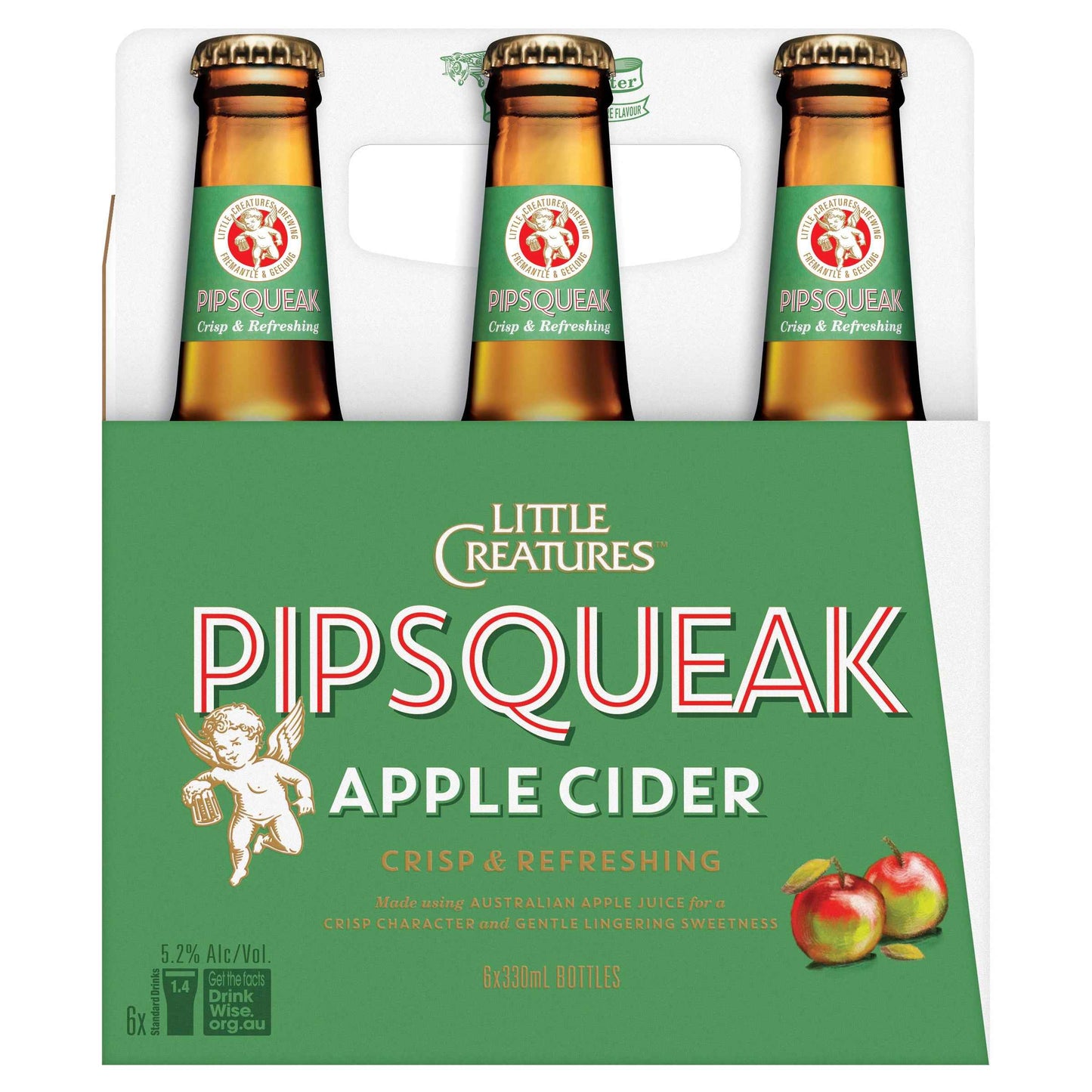 Pipsqueak Apple Cider 5% 330ml Bottle