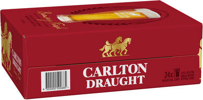 Carlton Draught 4.6% 375ml Can