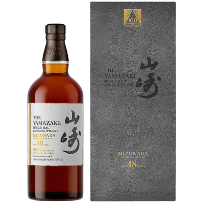 Yamazaki 18 Year Old Mizunara 100th Anniversary Edition Single Malt Japanese Whisky 48% 700ml