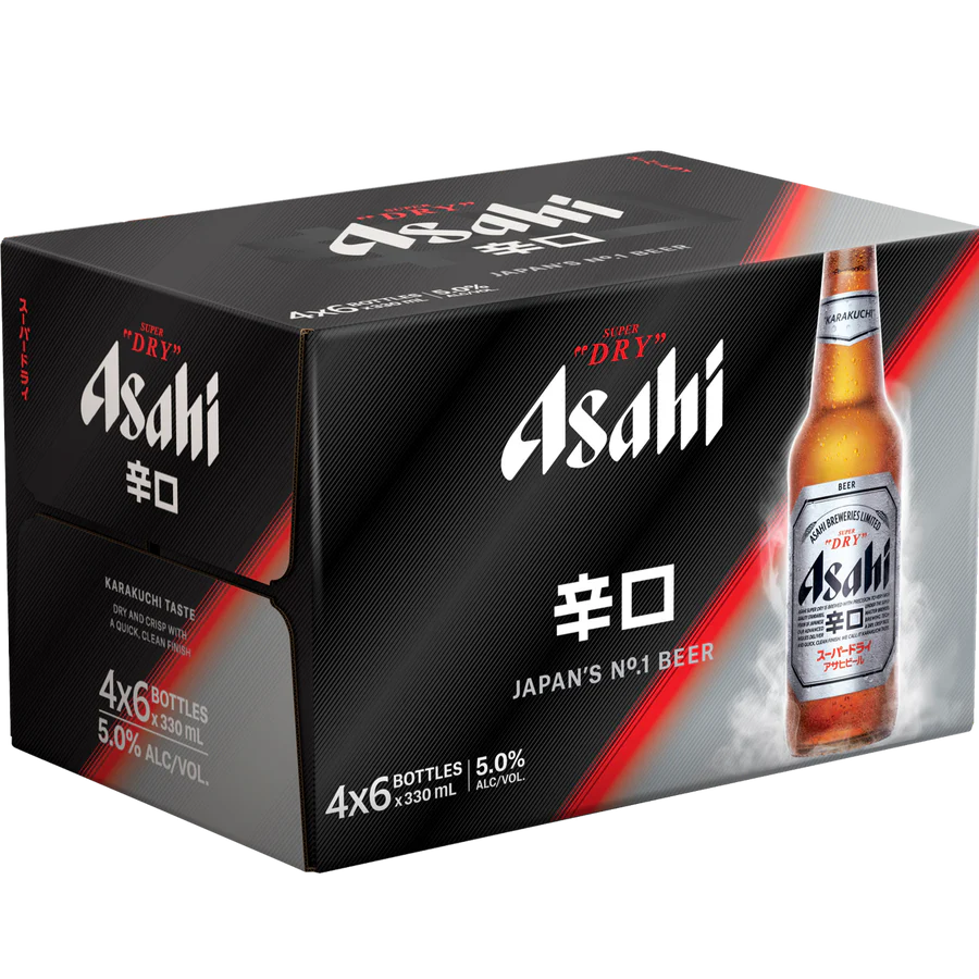Asahi Super Dry 5% 330ml Bottle