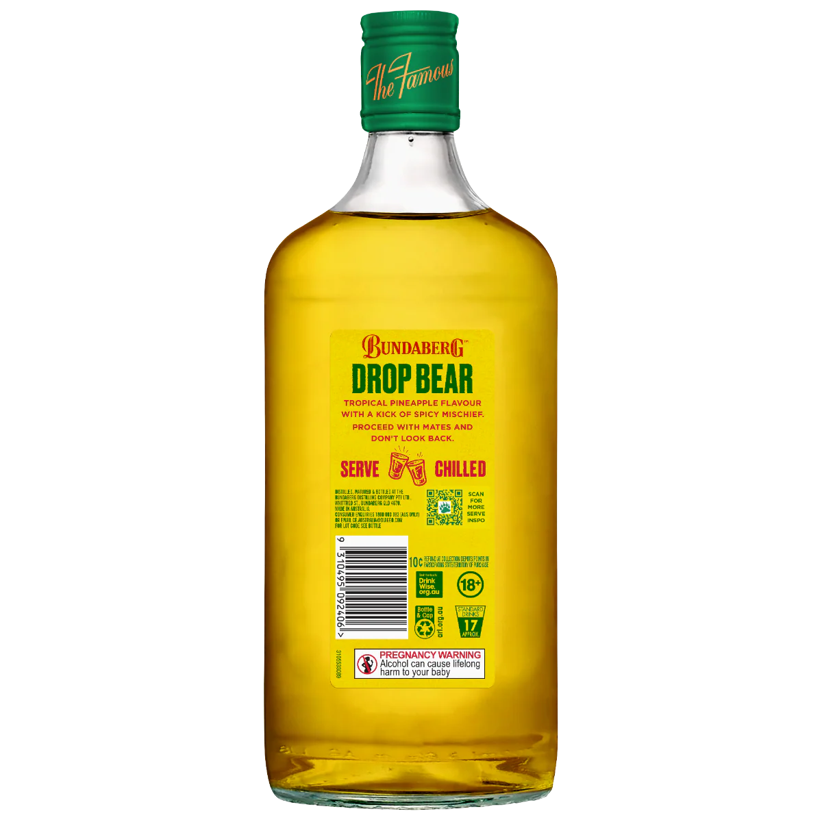 Bundaberg Drop Bear Spicy Pineapple 30% 700ml