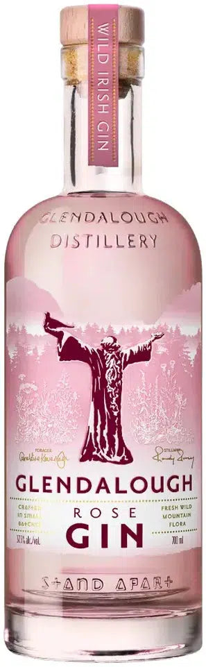 Glendalough Wild Rose Irish Gin 37.5% 700ml