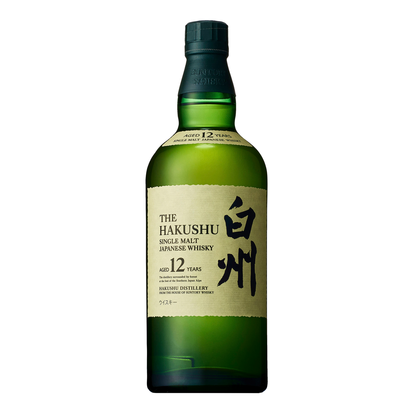 Hakushu Aged 12 Years Single Malt Japanese Whisky 43% 700ml