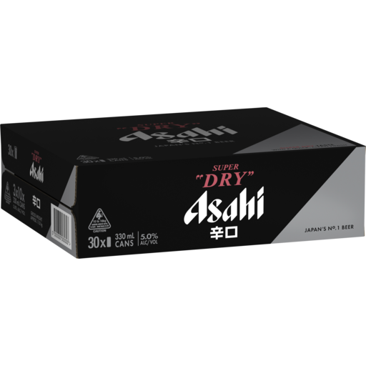 Asahi Super Dry 10 Pack 5% 330ml Can