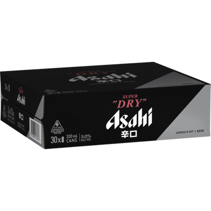 Asahi Super Dry 10 Pack 5% 330ml Can