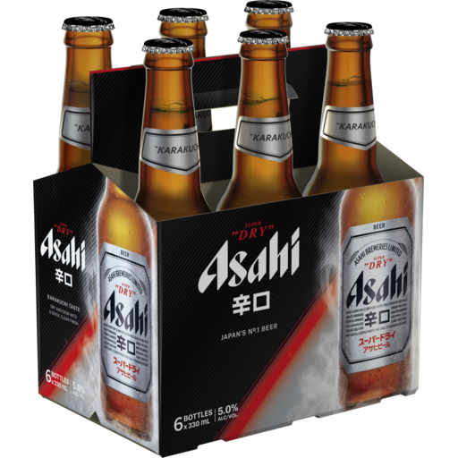 Asahi Super Dry 5% 330ml Bottle