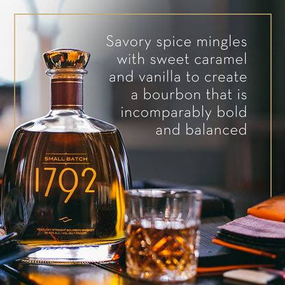 1792 Small Batch Bourbon Whiskey 46.85% 750ml Bottle
