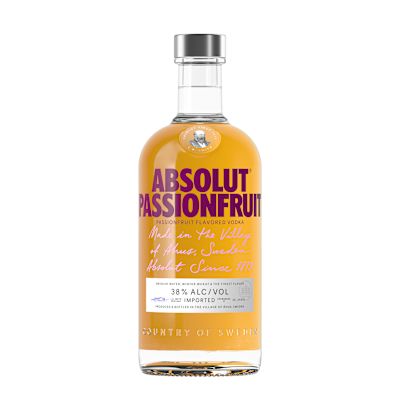 Absolut Passionfruit Vodka 38% 700ml