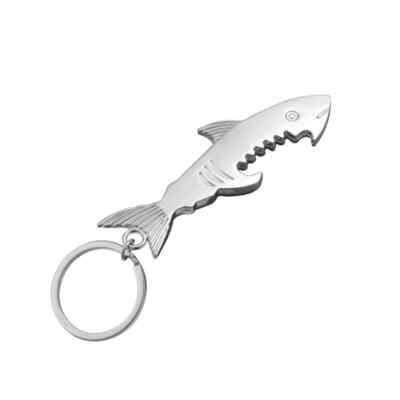 Shark Shape Standard Bottle Opener Keyring