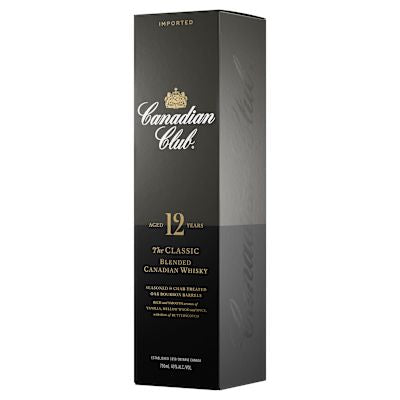 Canadian Club 12 Year Old Blended Canadian Whisky 40% 700ml