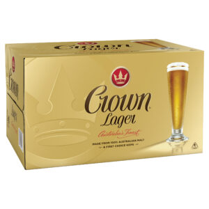 Crown Lager 375ml 24 Pack Bottle