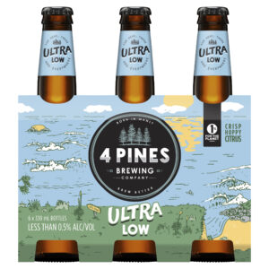 4 Pines Ultra Low 330mL 6 Pack Bottle