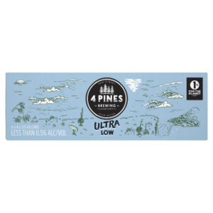 4 Pines Ultra Low 375mL 6 x 4 Pack Can