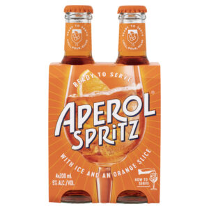 Aperol Spritz Ready To Serve 200ml 4 Pack
