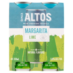 Altos Margarita Lime 330ml 4 Pack Bottle