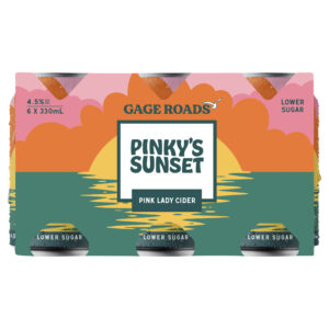 Gage Roads Pinky's Sunset Pink Lady Cider 6 Pack