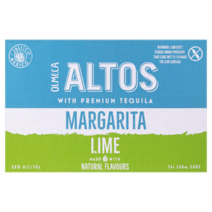 Altos Margarita Lime 330ml 24 Pack Bottle