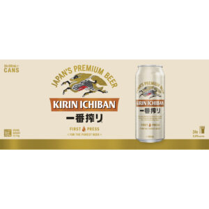 Kirin Ichiban 500mL Can 24 Pack