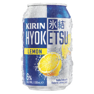 Kirin Hyoketsu Vodka Soda Lemon 330mL Can