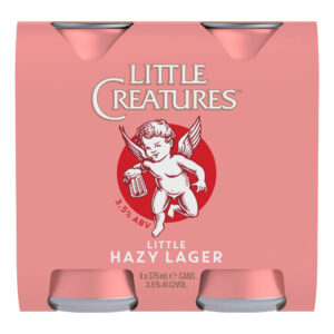 Little Creatures Little Hazy Lager 375mL Can 4 Pack