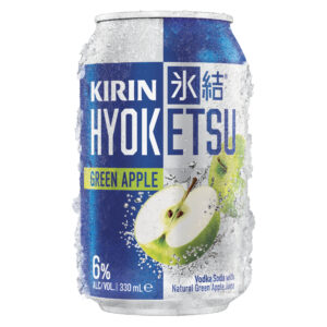 Kirin Hyoketsu Vodka Soda Green Apple 330mL Can