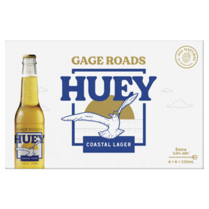 Gage Roads Huey Coastal Lager 3.8% 330mL Can 24 Pack