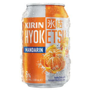 Kirin Hyoketsu Mandarin Vodka Soda 330mL Can