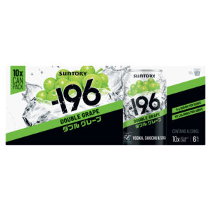 Suntory -196 Double Grape 330ml 10 Pack Can