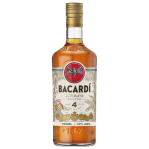 Bacardi Anejo Cuatro Rum 700ml Bottle