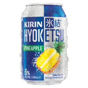 Kirin Hyoketsu Vodka Soda Pineapple 330mL Can