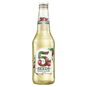 5 Seeds Low Sugar Apple Cider 345mL Bottle