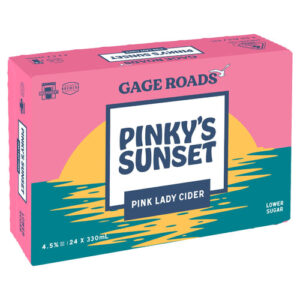 Gage Roads Pinky's Sunset Pink Lady Cider 24 Pack