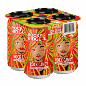 Rocky Ridge Rock Candy Sour 375ml Can 4 Pack