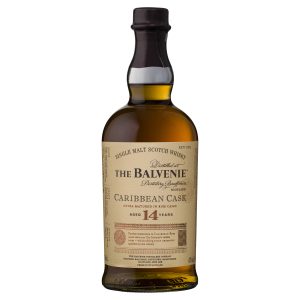 the balvenie 14 year old caribbean cask single malt scotch whisky 700ml
