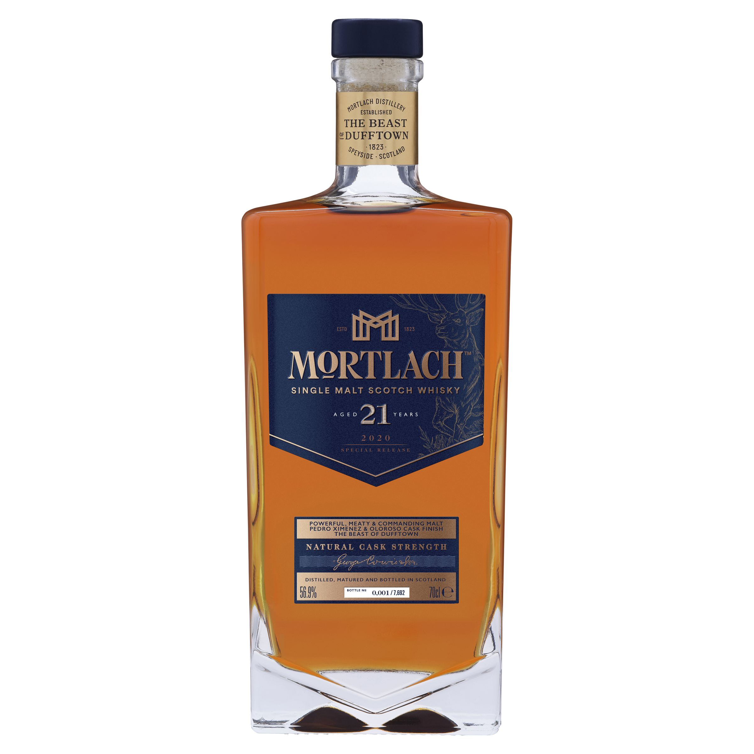 mortlach 21 year old special release single malt scotch whisky 700ml