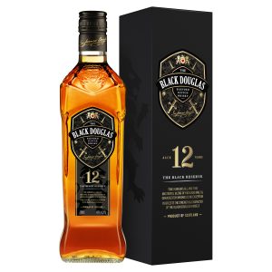 the black douglas 12 year old scotch whisky 40.0% 700ml bottle