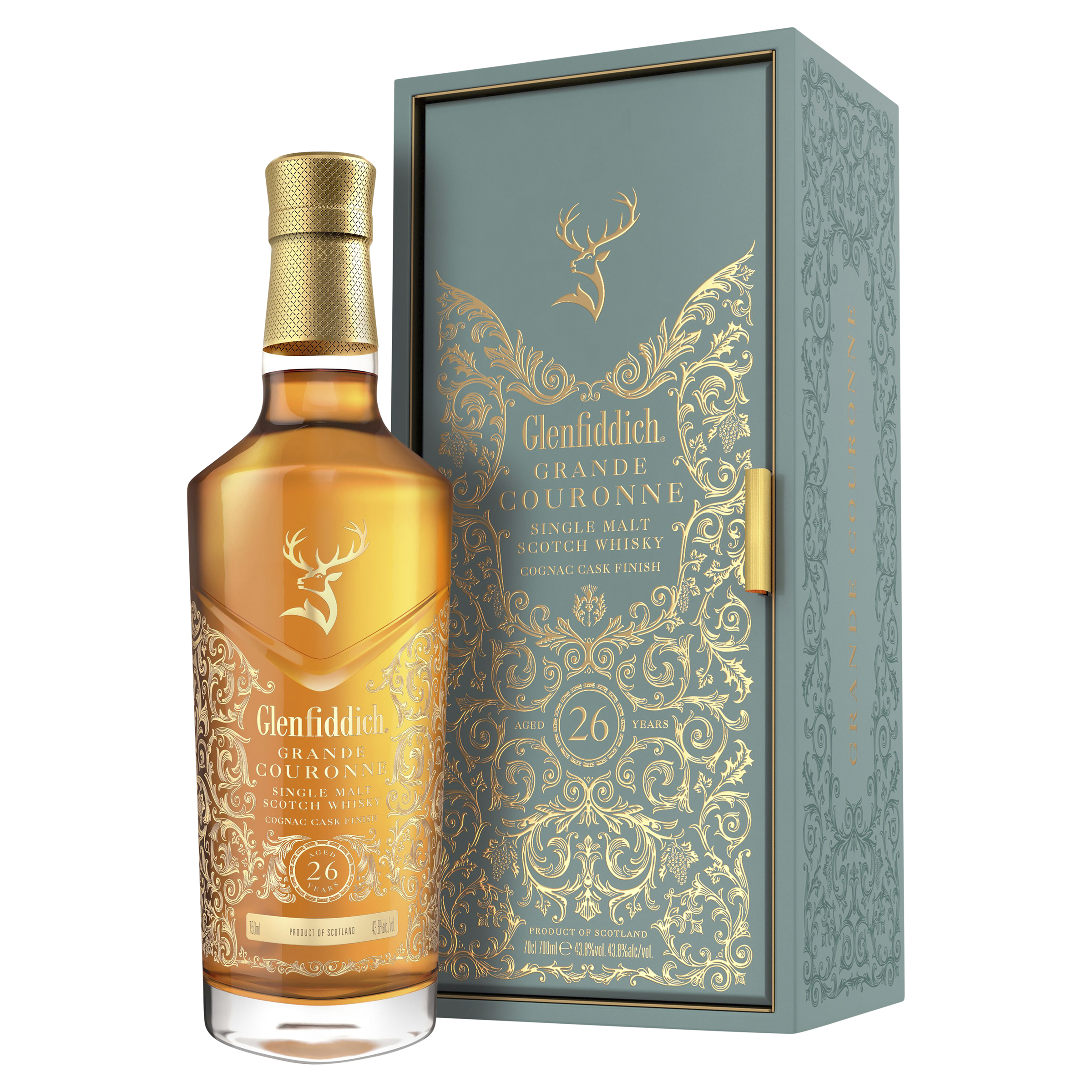 glenfiddich grande couronne 26 year old single malt scotch whisky 700ml