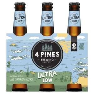 4 Pines Ultra Low 330mL 6 Pack Bottle