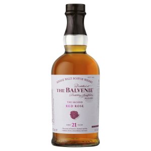 the balvenie stories 21 year old 'the second red rose' single malt scotch whisky
