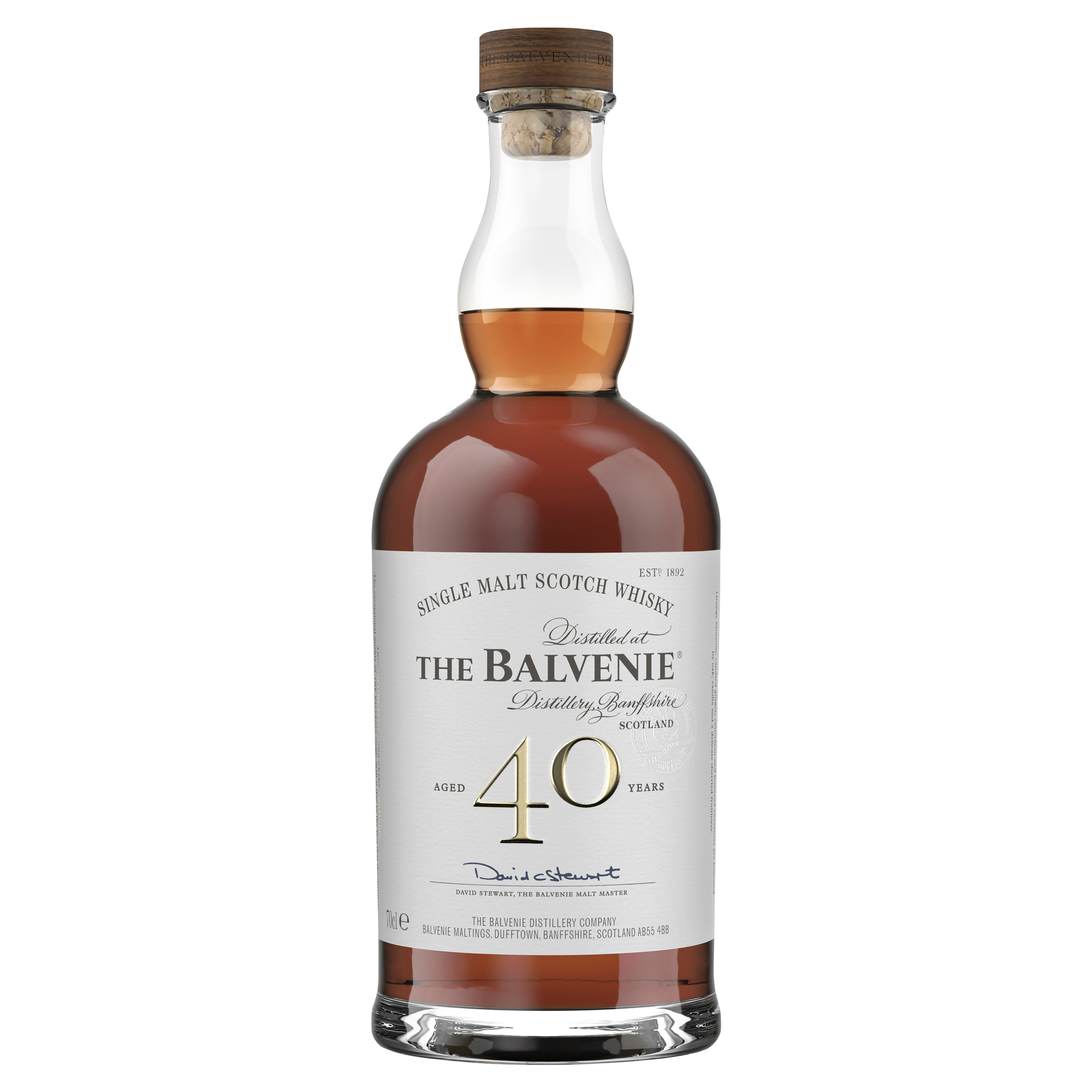 the balvenie 40 year old 'rare marriages' single malt scotch whisky 700ml